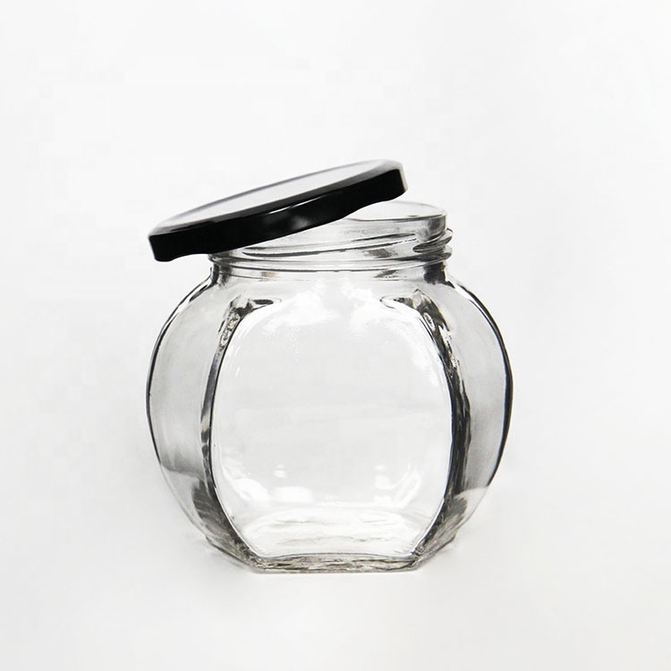 New Stock Pumpkin Glass Jars For Honey Jam Sauces