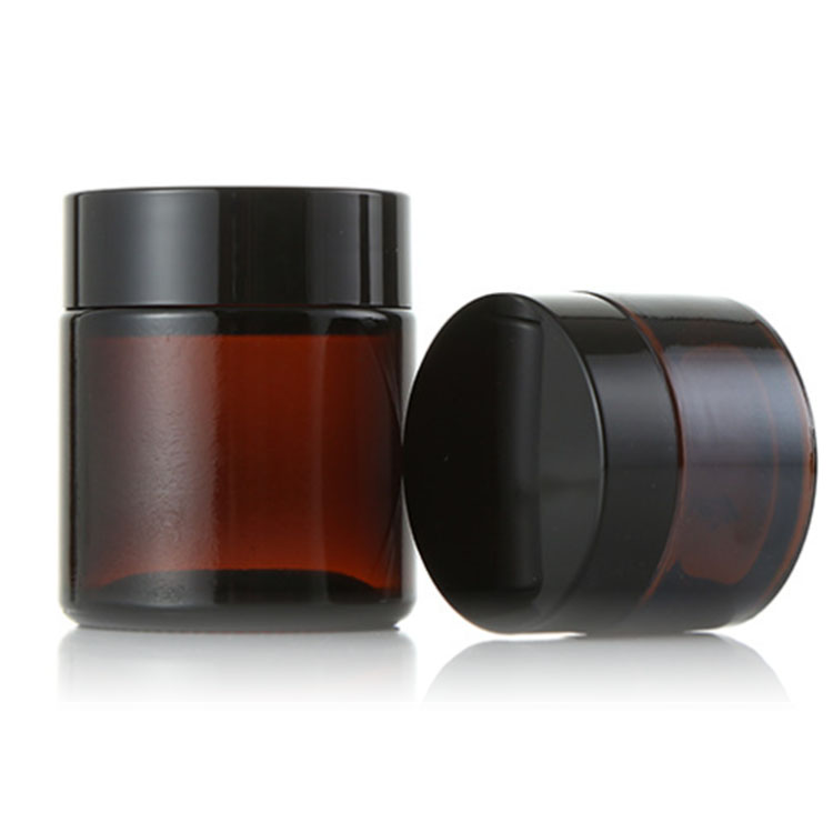 New Style 30g 60g 120g 250g  amber cream  glass jar