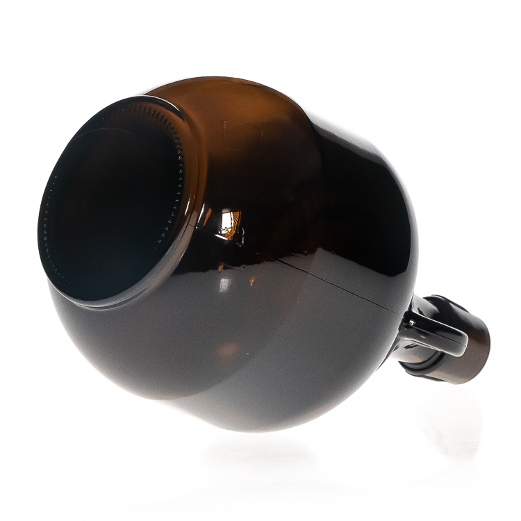 New Style Amber Growler 2L Beer Glass Bottle Brown California Wine Bottles