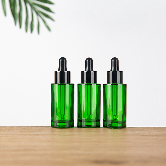 New Style Bottles Cosmetic, Blue Mini Glass Essential Oil Bottle/