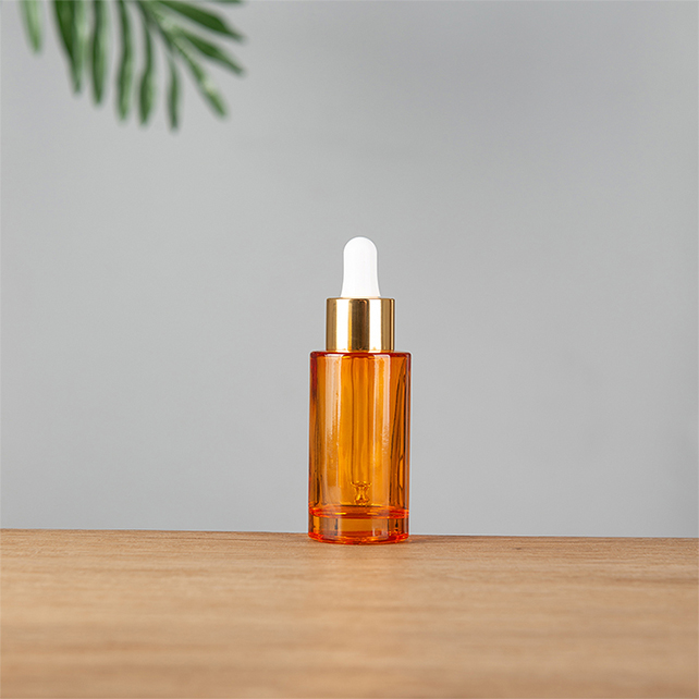 New Style Bottles Cosmetic, Blue Mini Glass Essential Oil Bottle/