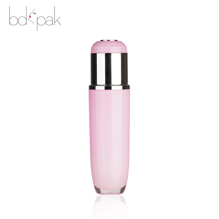 New Style Customized Cheap Pink 80ml Cosmetic Glass Cream Jar For Skincare Face