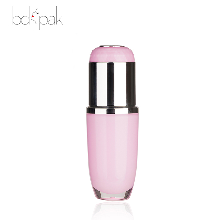 New Style Customized Cheap Pink 80ml Cosmetic Glass Cream Jar For Skincare Face