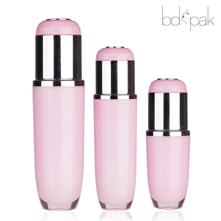 New Style Customized Cheap Pink 80ml Cosmetic Glass Cream Jar For Skincare Face