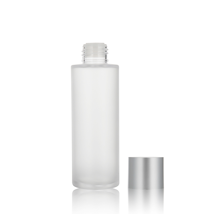 New Style Hot Sale Cosmetic PET Packaging White Matte 100ml Empty Toner Cosmetic Bottle