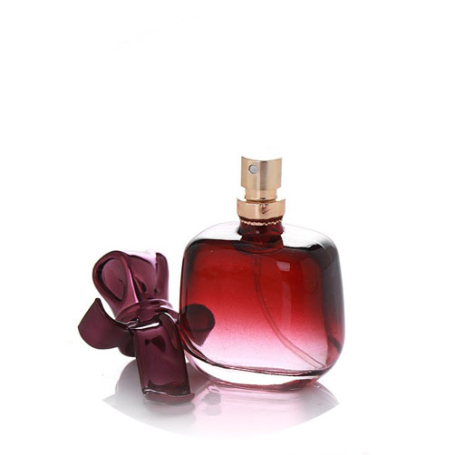 New Style Hot selling 25ml candy-shaped Glass pump Perfume Bottles With Screw Sprayer Cap for fragrance