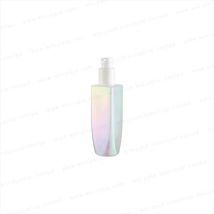 New Style Pretty Uv Coating Color Cream Bottle Lotion Containers for Sale Manufacturers 40ml 100ml 120ml Glass PUMP Sprayer