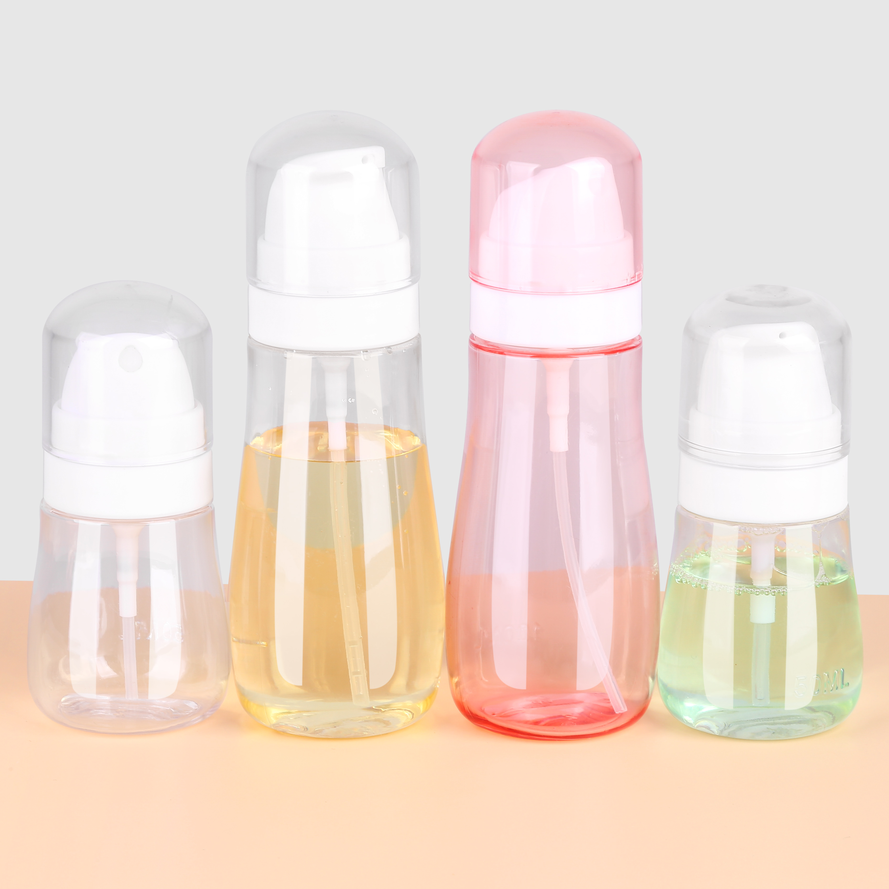 New Trending Mini Spray Bottle 50Ml Hand Sanitizer bottle Manufacturer Pressure Plastic Spray Bottle