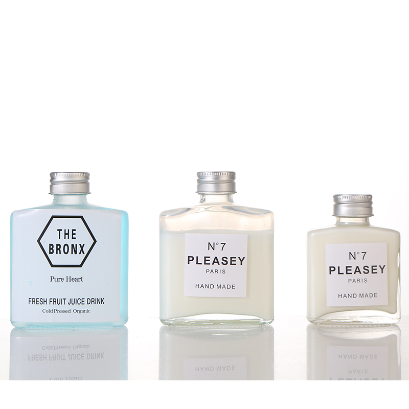 New Type milk tea bottle glass bottle 500ml whiskey bottle