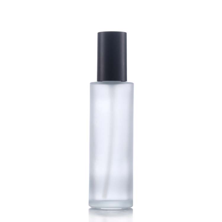 New arrival 120ml frosted glass pump lotion bottle in stock