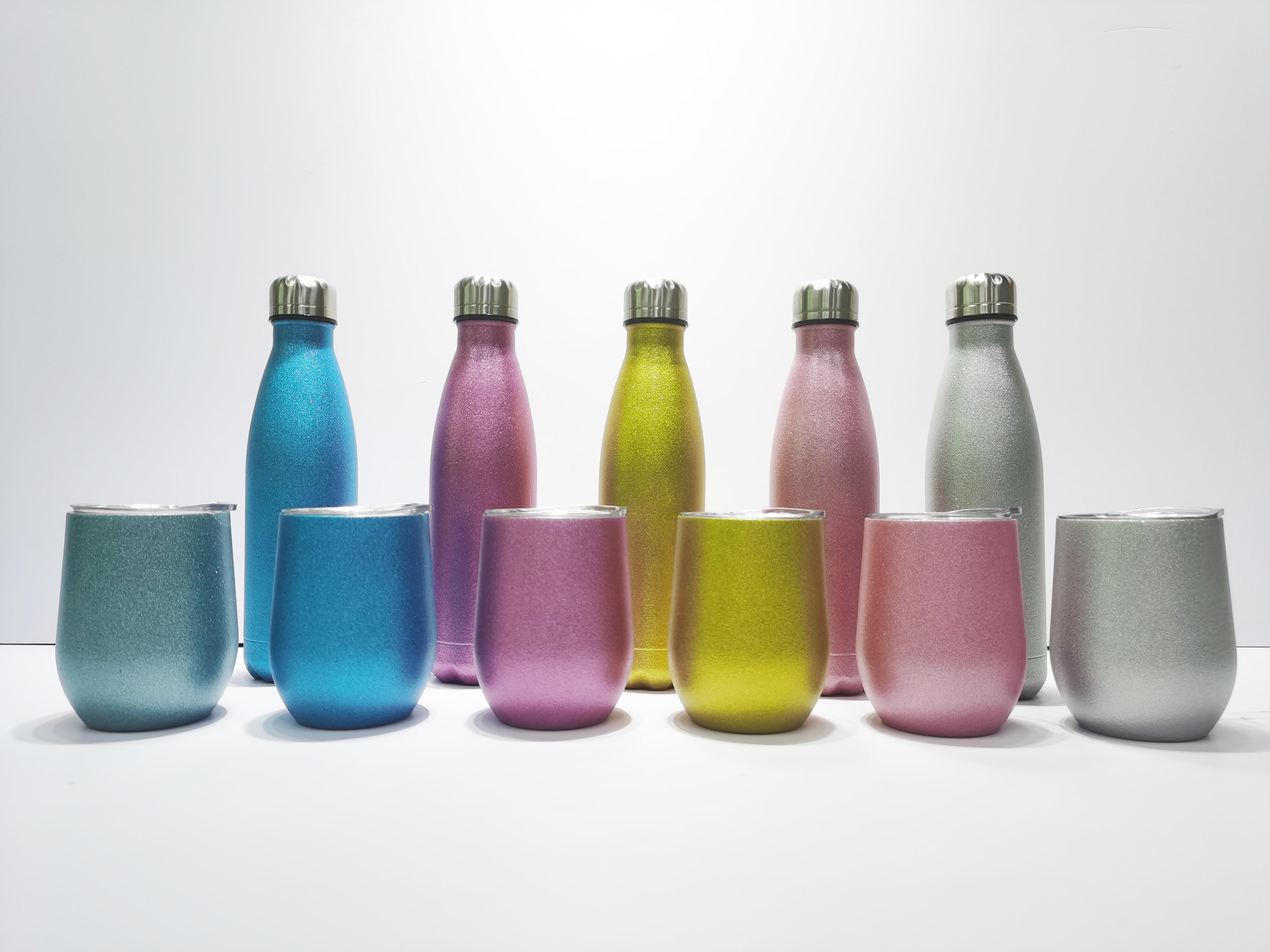 New arrival silver water bottle sublimation plain bottle kids water cups gift suppliers tumbler wholesale heat press bottle
