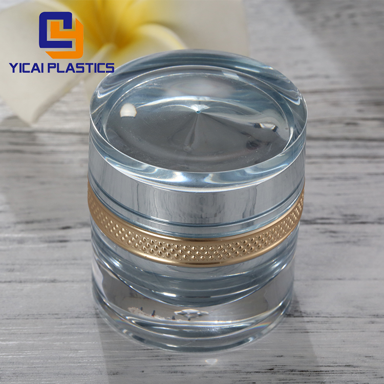 New color acrylic empty 5g 15g 30g 50g cosmetic jar for cream