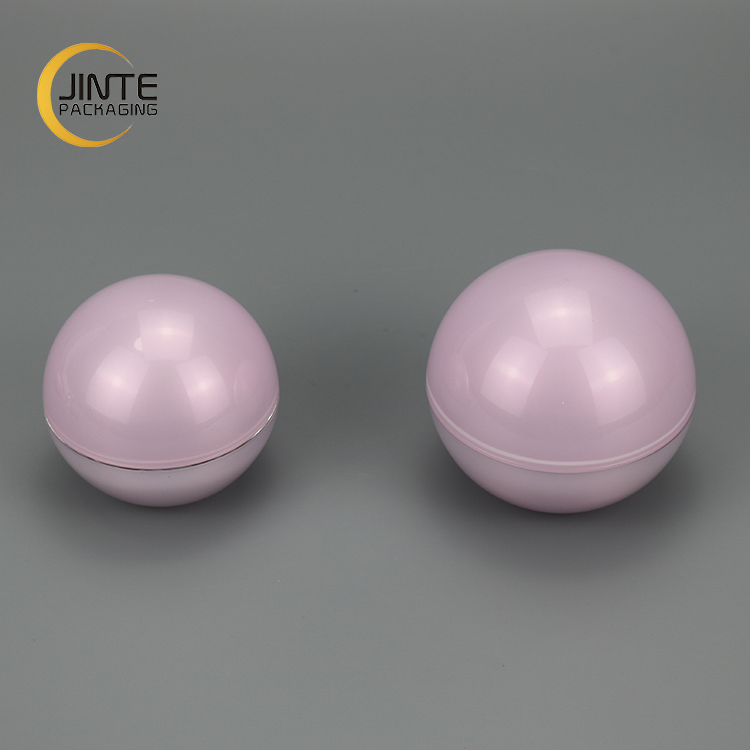 New color products 15g 30g 50g 70g pink empty round cosmetic cream acrylic ball jar