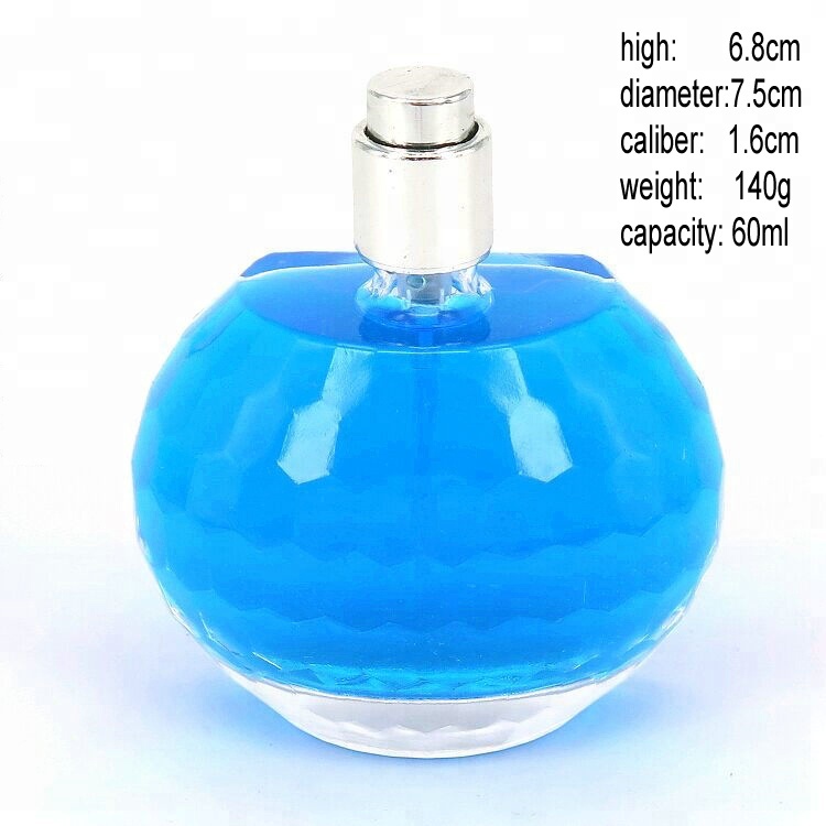 New design 100ml reusable Free Sample lalique perfume bottle of glass
