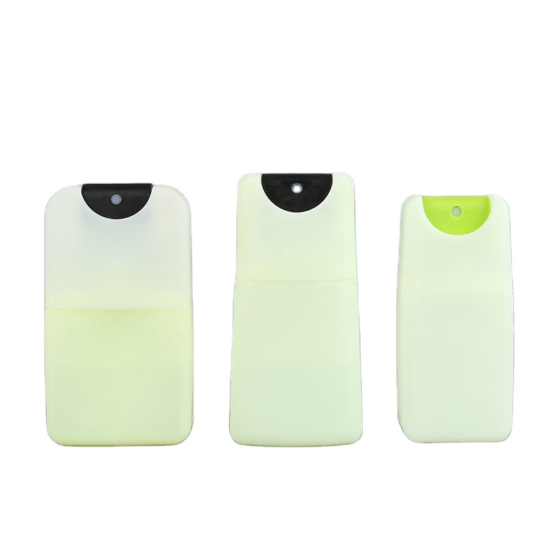 New design 10ml 20ml perfume card bottle spray pump bottle