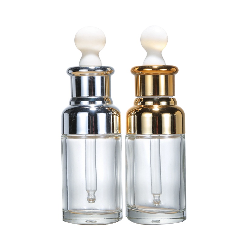 New design 1oz empty glass dropper bottle essential oil container