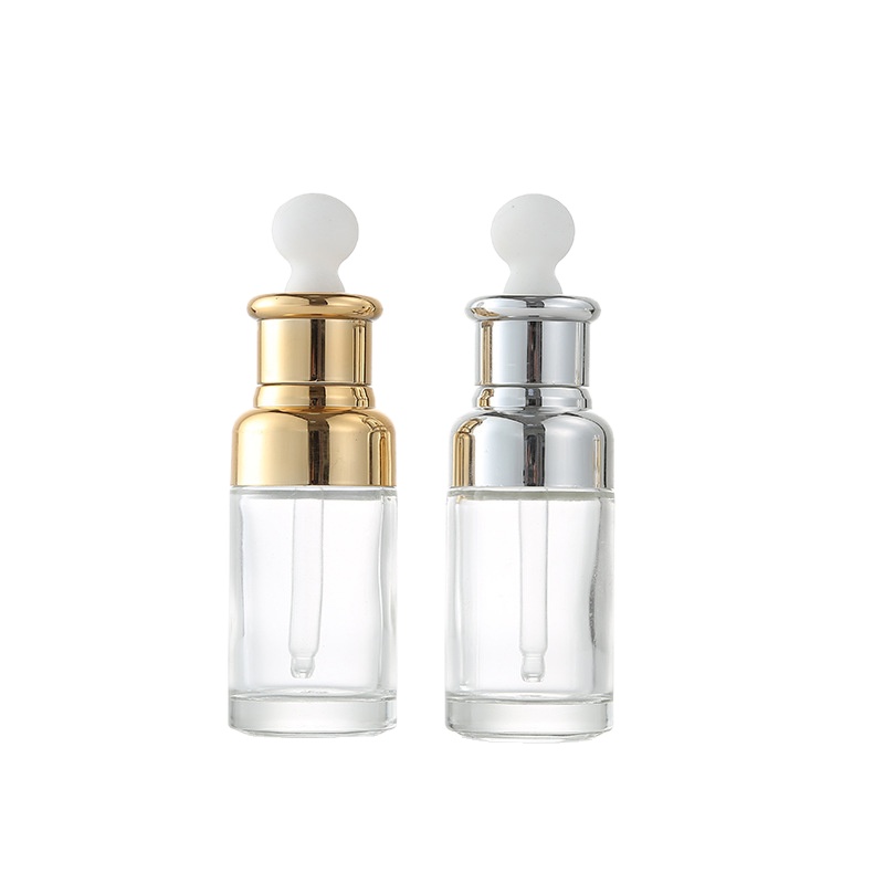 New design 1oz empty glass dropper bottle essential oil container