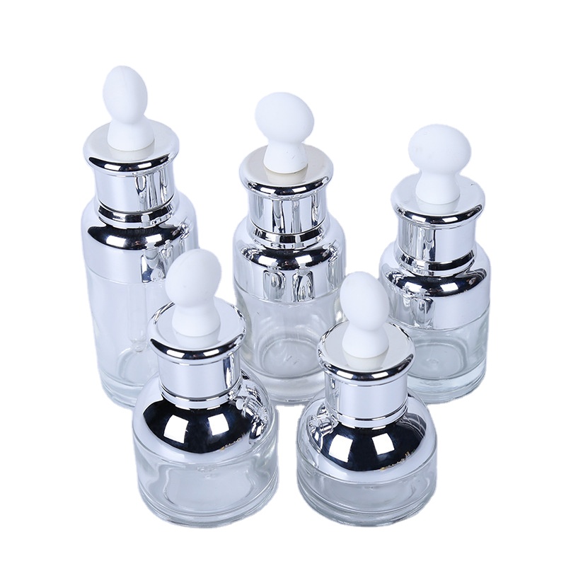 New design 1oz empty glass dropper bottle essential oil container