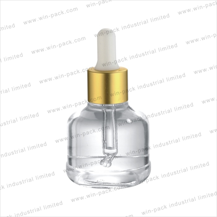 New design 30 ml serum dropper glass bottle with package