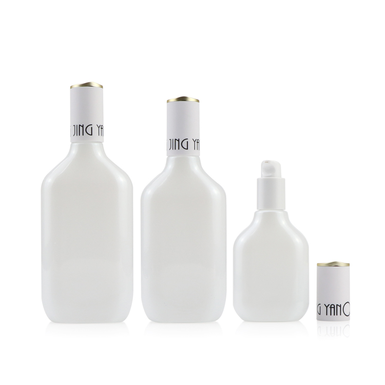 New design 50ml 100ml 120ml cosmetic container serum pump bottle empty bottle for skin and hair lotion