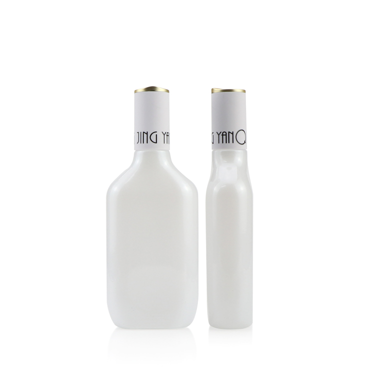 New design 50ml 100ml 120ml cosmetic container serum pump bottle empty bottle for skin and hair lotion