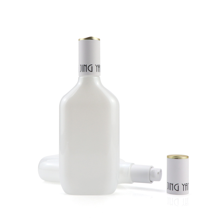 New design 50ml 100ml 120ml cosmetic container serum pump bottle empty bottle for skin and hair lotion