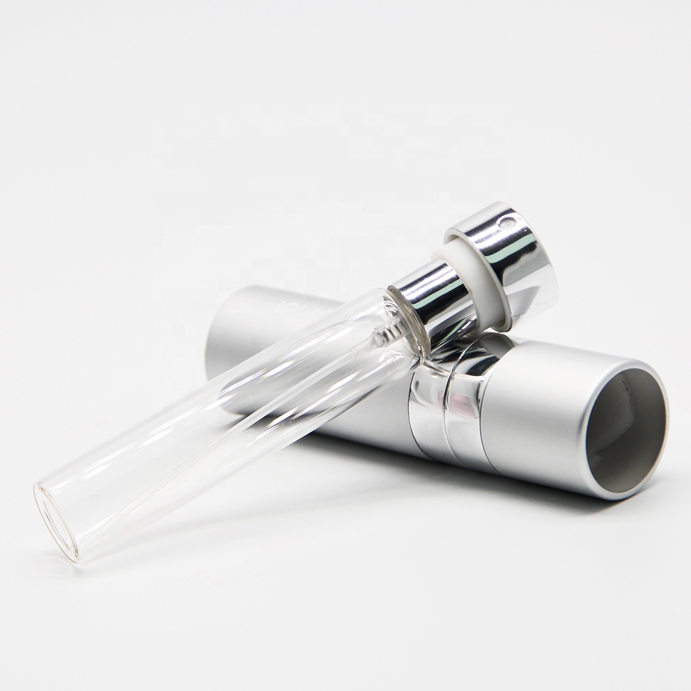 New design 8ml twist up empty perfume atomizer