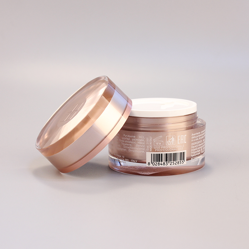 New design acrylic cosmetic cream container plastic bottle packing