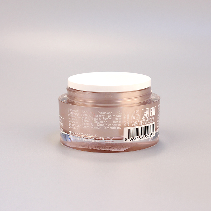 New design acrylic cosmetic cream container plastic bottle packing