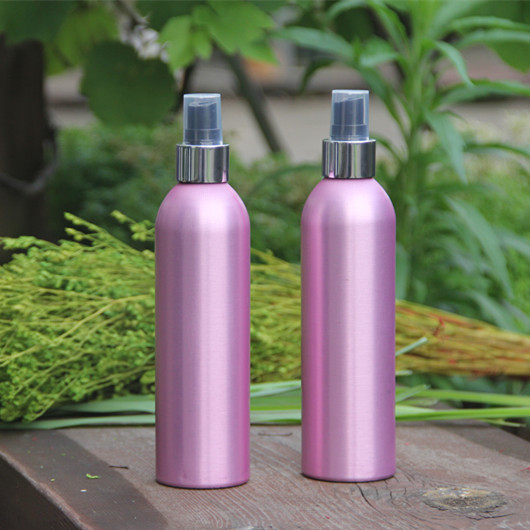 New design cosmetic aluminum bottle