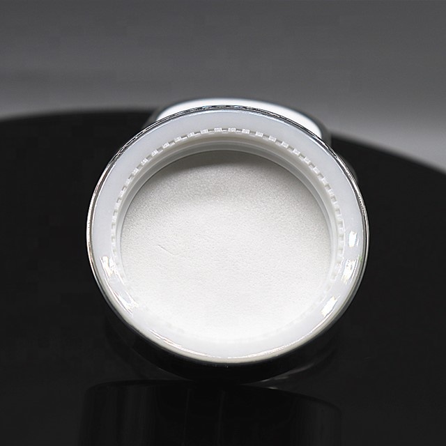 New design cosmetics cream glass bottles and jars 50g