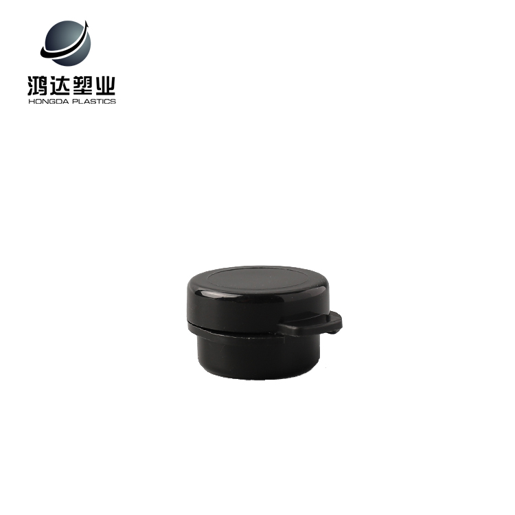New design customizable black seal plastic jar containers for pomade