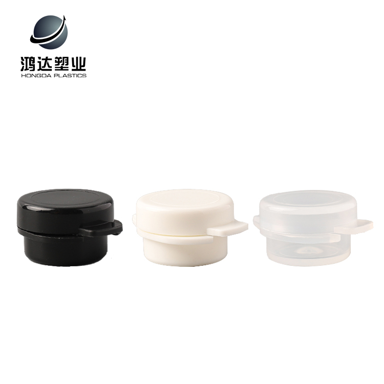 New design customizable black seal plastic jar containers for pomade