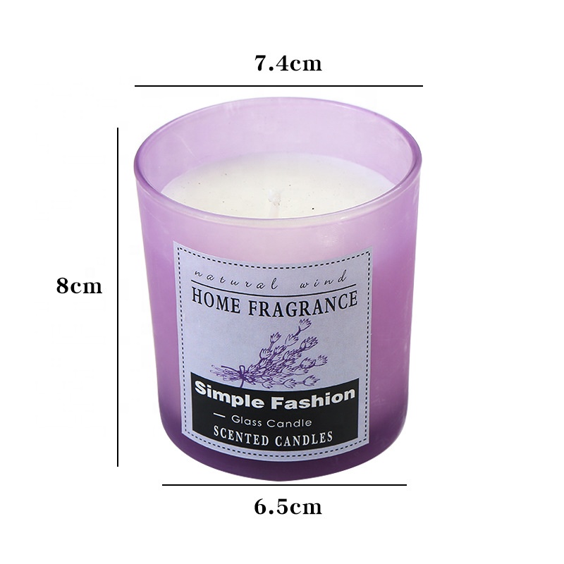 New design empty matte clear spice bear glass jar honey storage scented candle set 150g