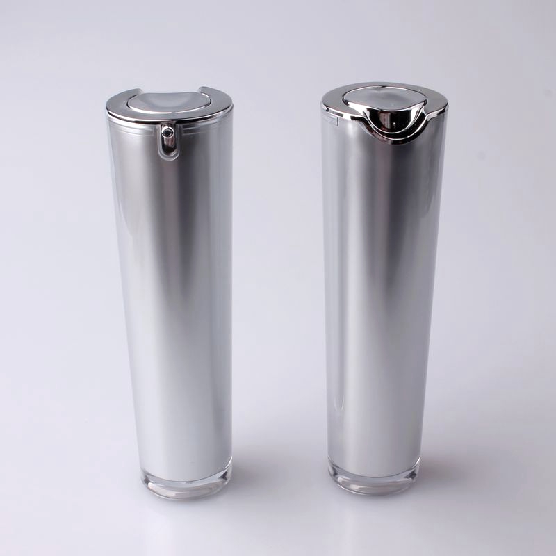 New design empty plastic vacuum bottles for personal care