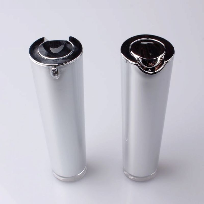 New design empty plastic vacuum bottles for personal care