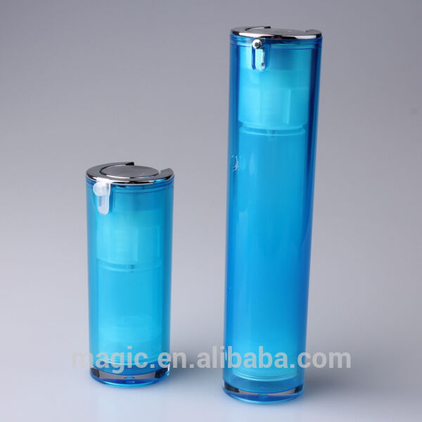 New design empty plastic vacuum bottles for personal care