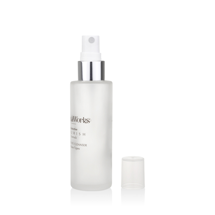 New design factory stocks luxury 1oz 2oz 30ml 50ml 60ml toner bottle with sprayer cap