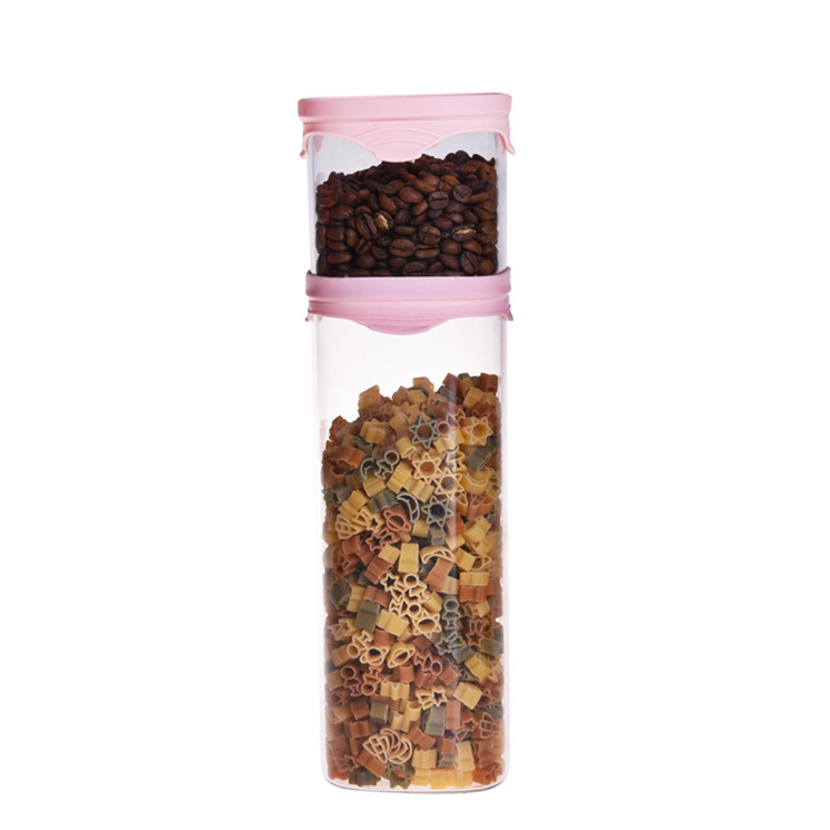 New design high borosilicate kitchen glass jar 200ml