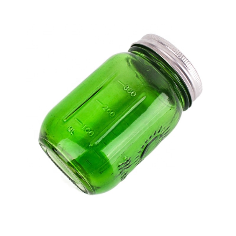 New design jars in bulk glass mason jar for honey jam and pickles