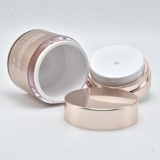 New design plastic acrylic airless pump cream jars,airless jar