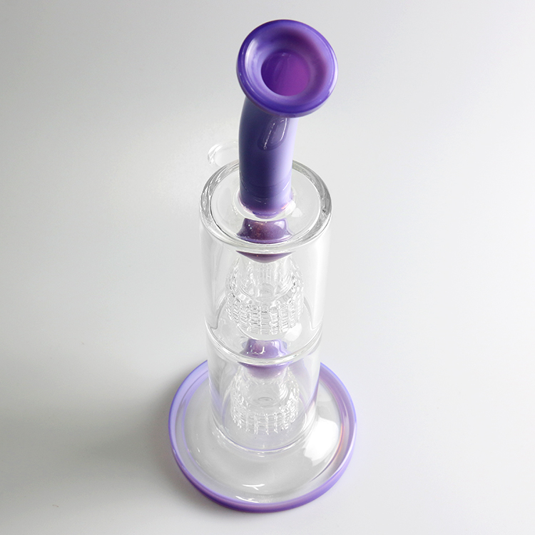 New design strange shape European style purple grapes glass hookah trendy material healthy and durable for bar party or gift