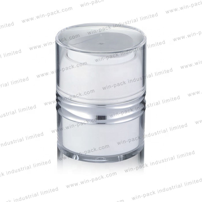 New designed airless 30g 50g cream container jar for cosmetics