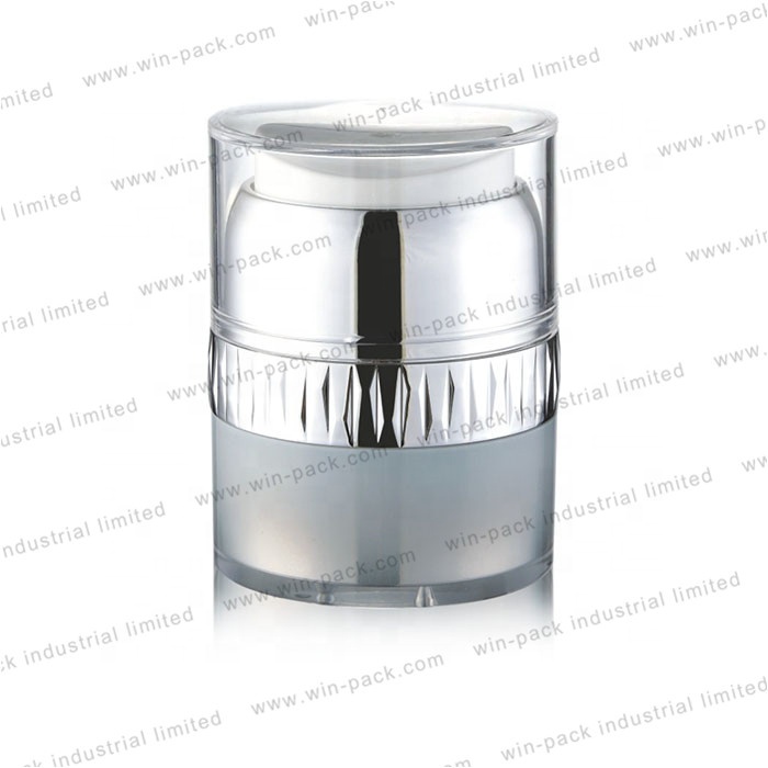 New designed airless 30g 50g cream container jar for cosmetics