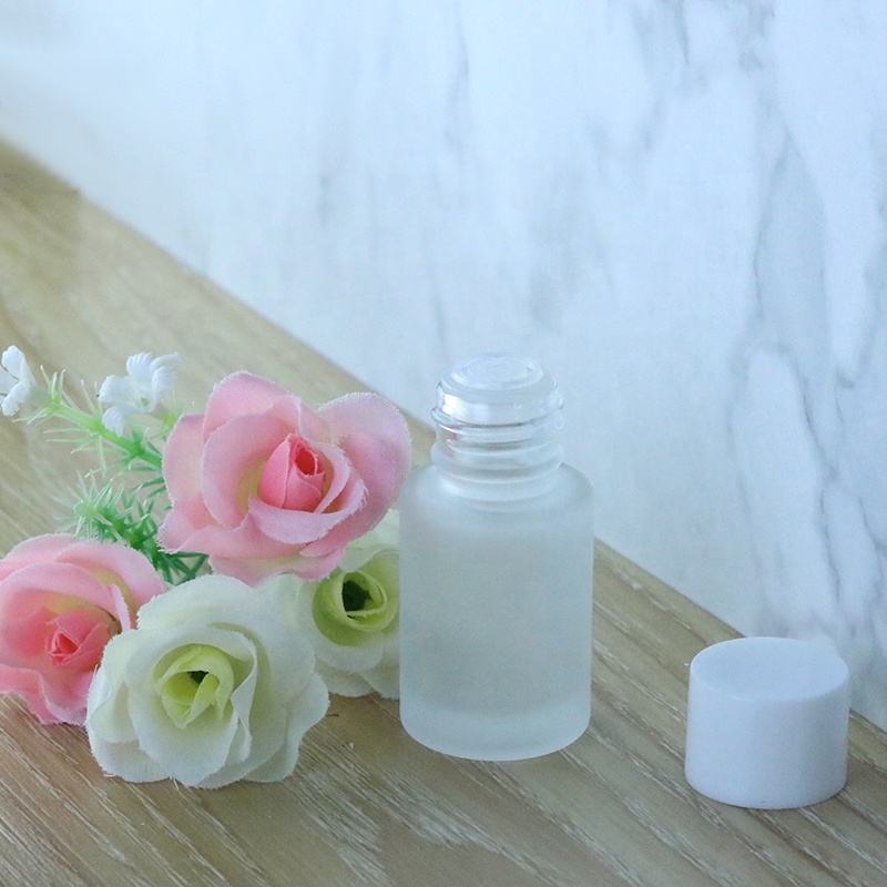 New fashion frosted glass serum bottle 15ml 20ml 30ml 50ml 60ml 80ml 100ml with plastic cap(EPG29)