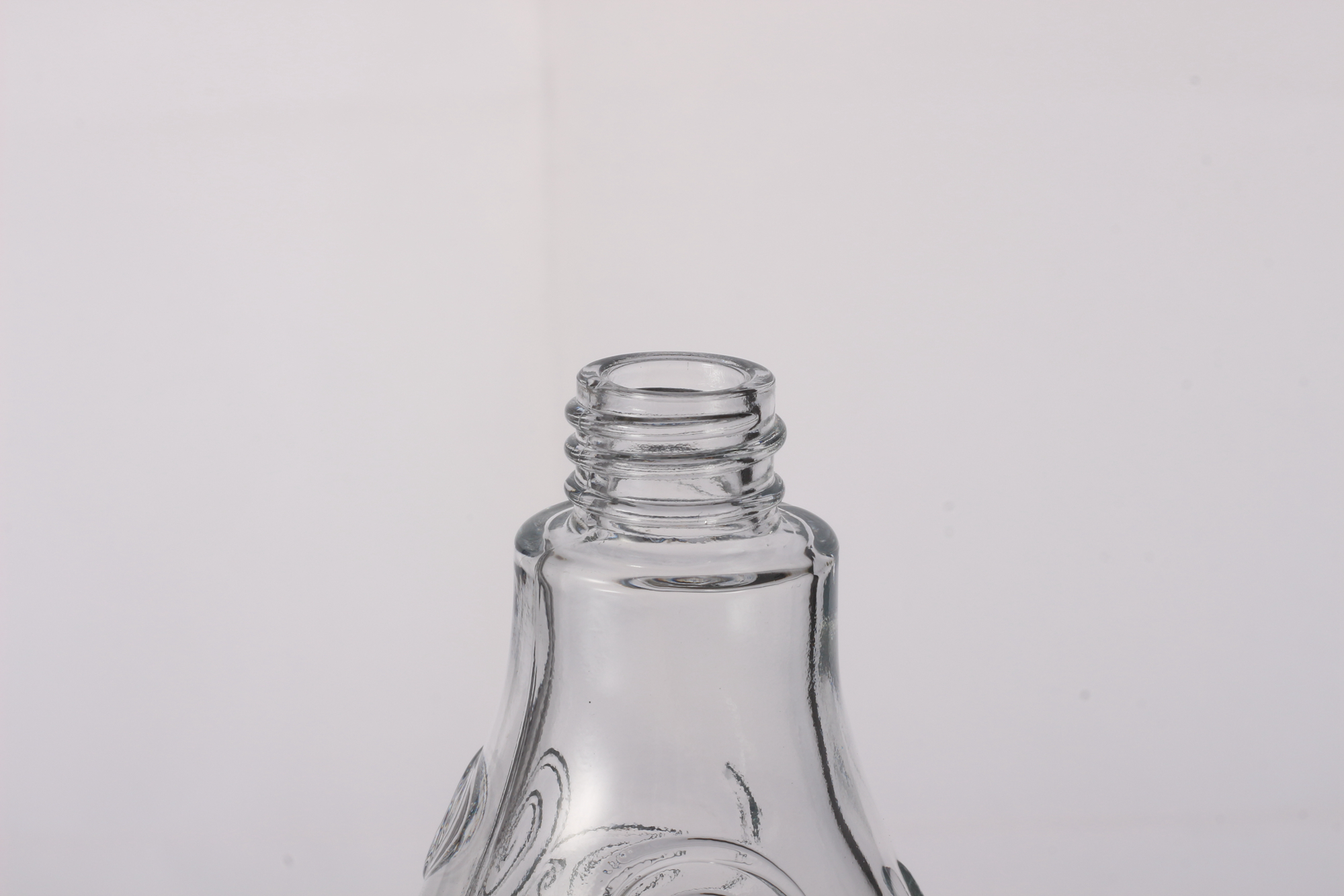 New hot short sale Empty 100ml Simple Transparent Glass Bottle Cold Drink Coffee Juice Milk Tea Portable Container