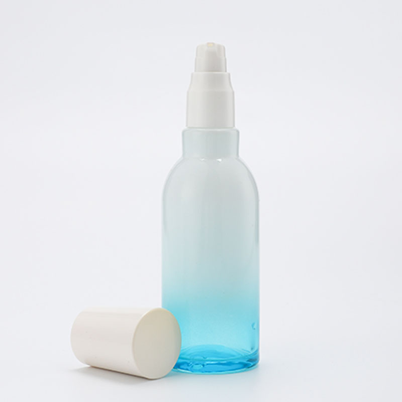 New luxury cosmetic packaging bottle glass bottle lotion bottle cream jar for skin care