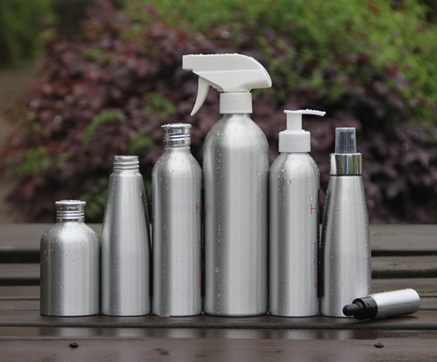 New luxury wholesale empty aluminum bottle