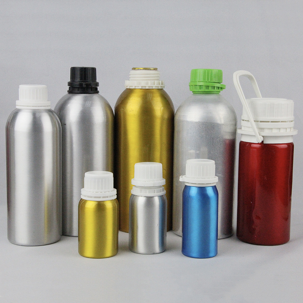 New luxury wholesale empty aluminum bottle