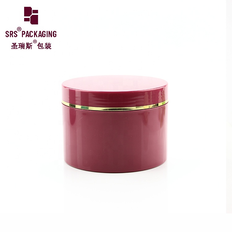 New mold unique cosmetic jar 400ml PP recyclable cosmetic skin care product container